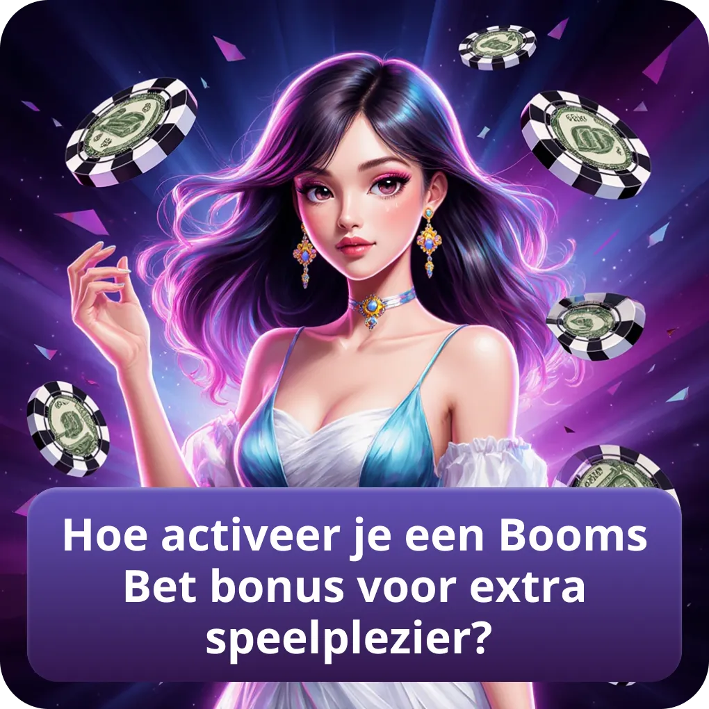 Hoe activeer je een Booms Bet bonus voor extra speelplezier?