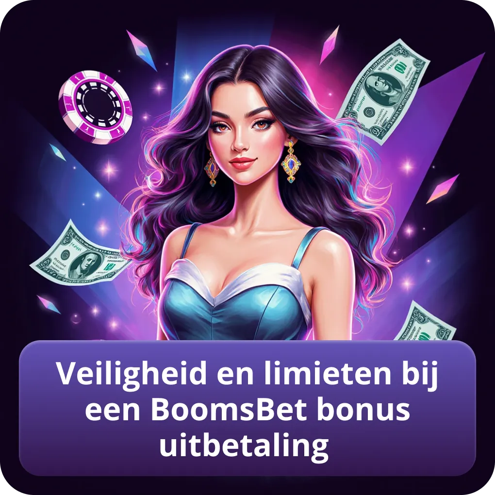 Veiligheid en limieten bij een BoomsBet bonus uitbetaling