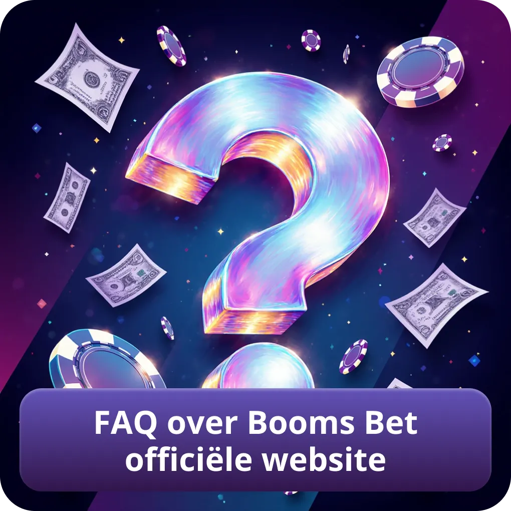 FAQ over Booms Bet officiële website