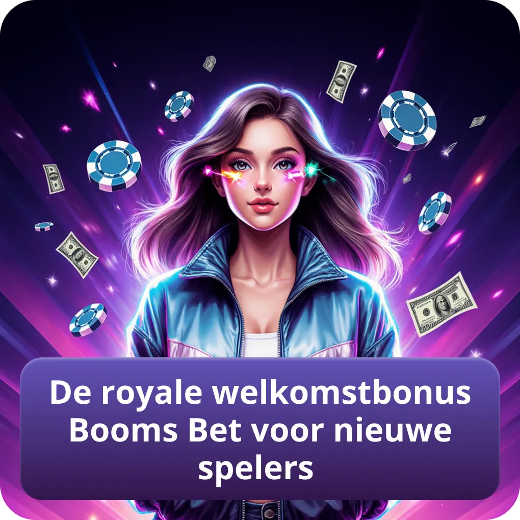De royale welkomstbonus Booms Bet voor nieuwe spelers